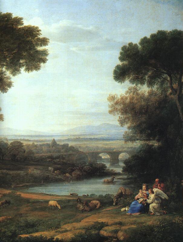 Claude Lorrain The Rest on the Flight into Egypt China oil painting art